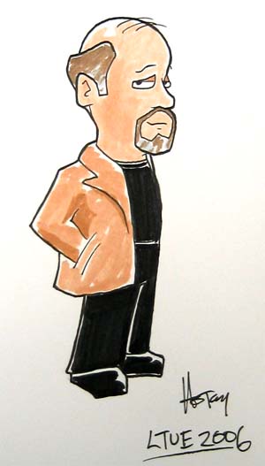 Caricature of Kevin J. Anderson