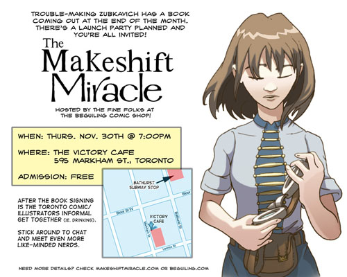 Makeshift Miracle Launch Party