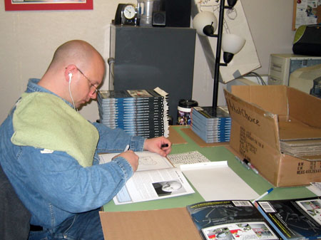 Howard Sketches in Books - Nov 2007