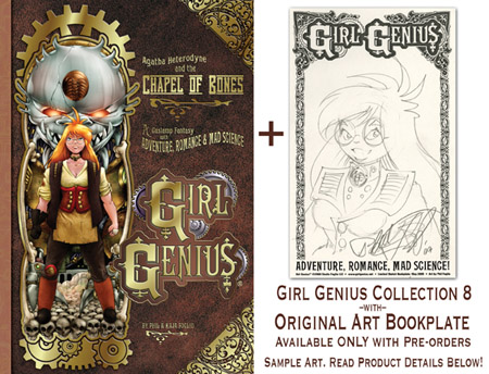 Girl Genius Volume 8 Limited Bookplate edition