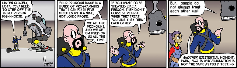 Today's Schlock Mercenary