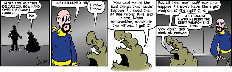 Today's Schlock Mercenary