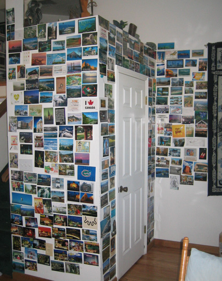 Howard's 40th Birthday Postcard Wall, March 11th, 2-of-2