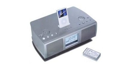 Teac iPod table-top clock radio