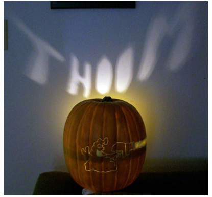 Schlock Pumpkin by J. Krupp, Illuminated