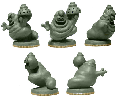 Schlock Miniature sculpted by Melissa Smith, unpainted