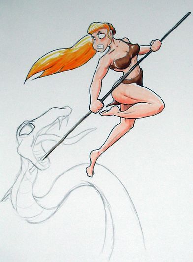 Jungle Elf, In Process