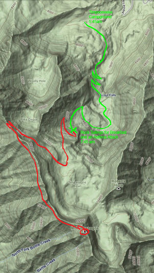 Timpanogas Hike from Timpooneke campground