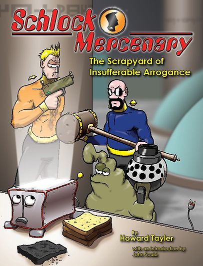 Scrapyard of Insufferable Arrogance by Howard Tayler - cover draft 1